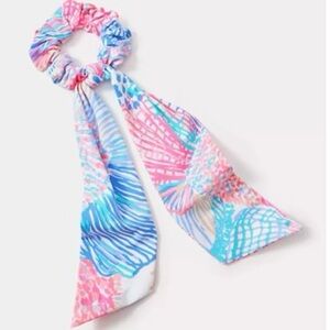 Lilly Pulitzer Scrunchie Ribbon Multi Roar of the Seas GWP NWT